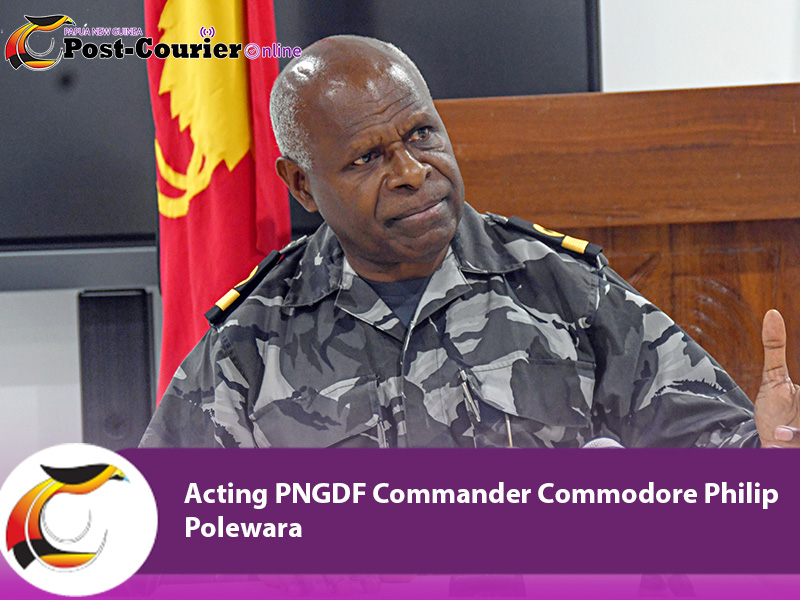 PNGDF salary increment ready, says Acting Commander 