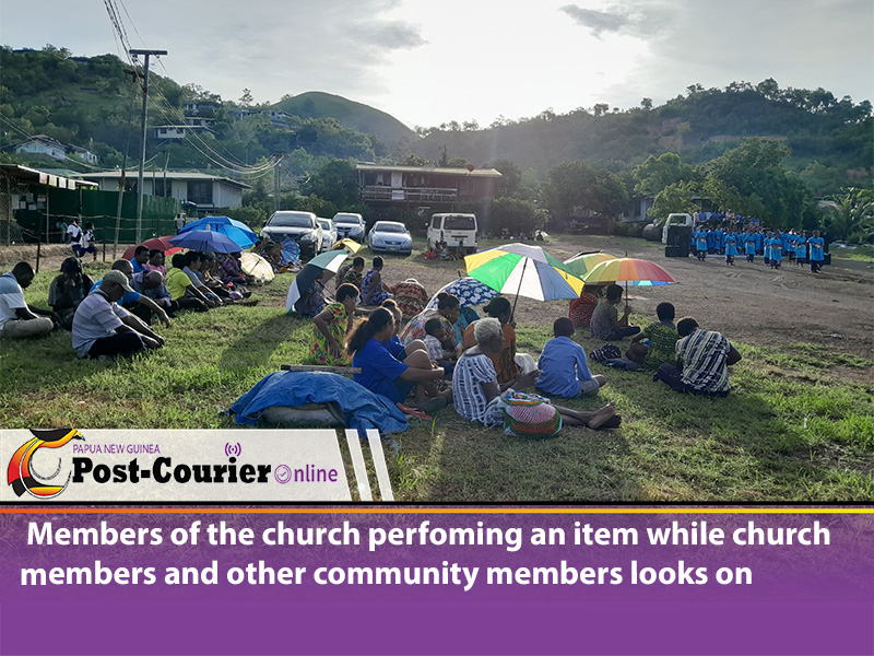 Local church hold Easter fellowship with Taurama Community