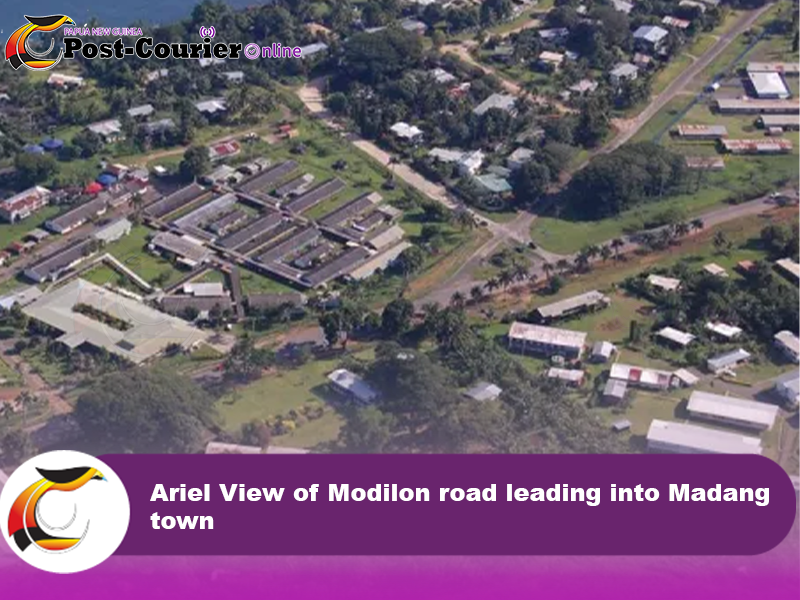 Remnants of election posters on trees an eye sore in Madang town