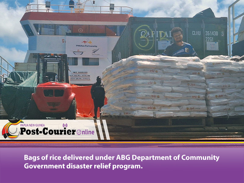 Strong Partnership helps deliver essential services to the remote Bougainville Atoll islands