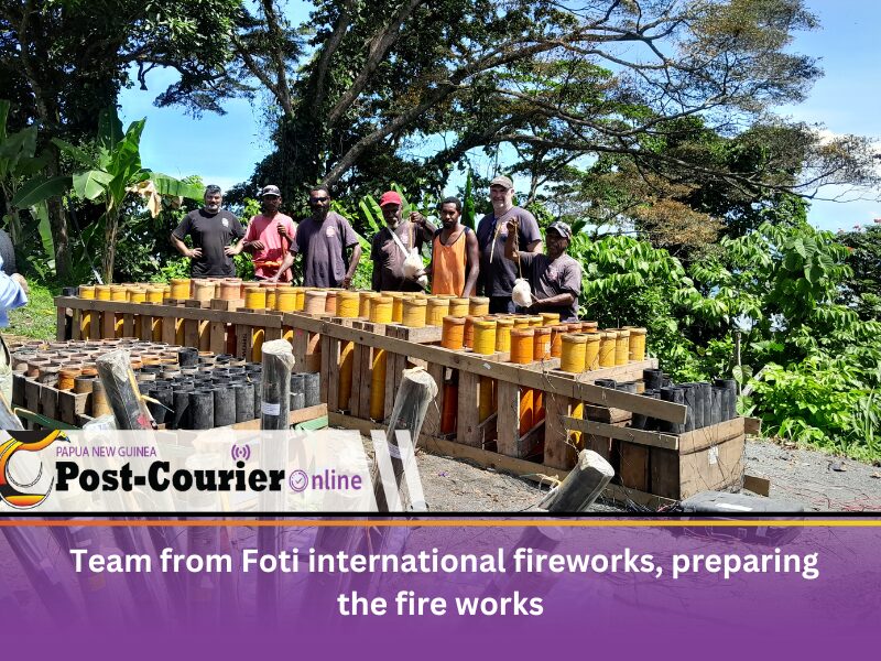 Fireworks Set to Light Up Lae City Skies Tonight