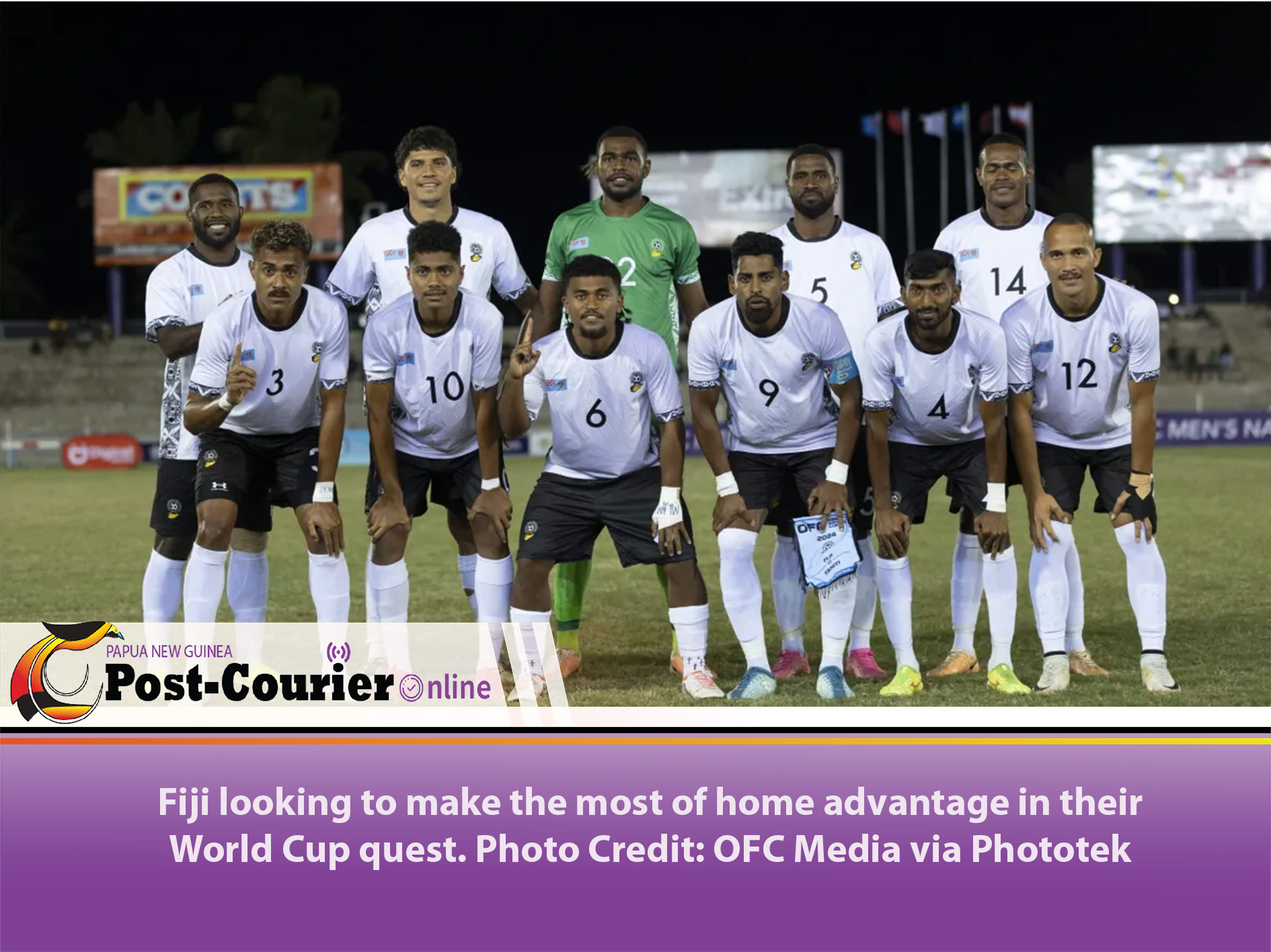 Fiji looking to make the most of home advantage in their World Cup quest