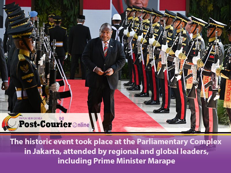 Prime Minister Marape Congratulates Indonesia’s Eighth President