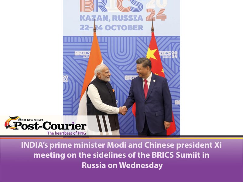 Modi, Xi meet days after a border accord