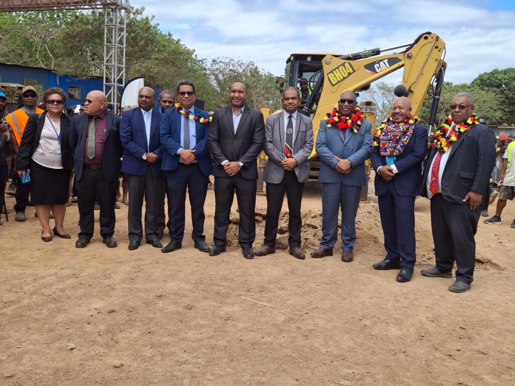 Groundbreaking Ceremony for Gerehu Level 5 Hospital Held in Tete