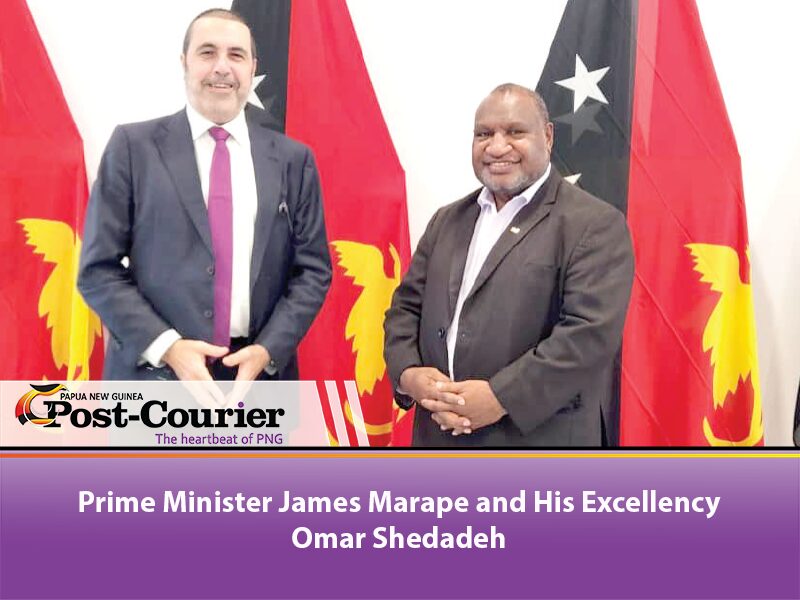 Marape meets UAE special envoy to discuss trade and investments